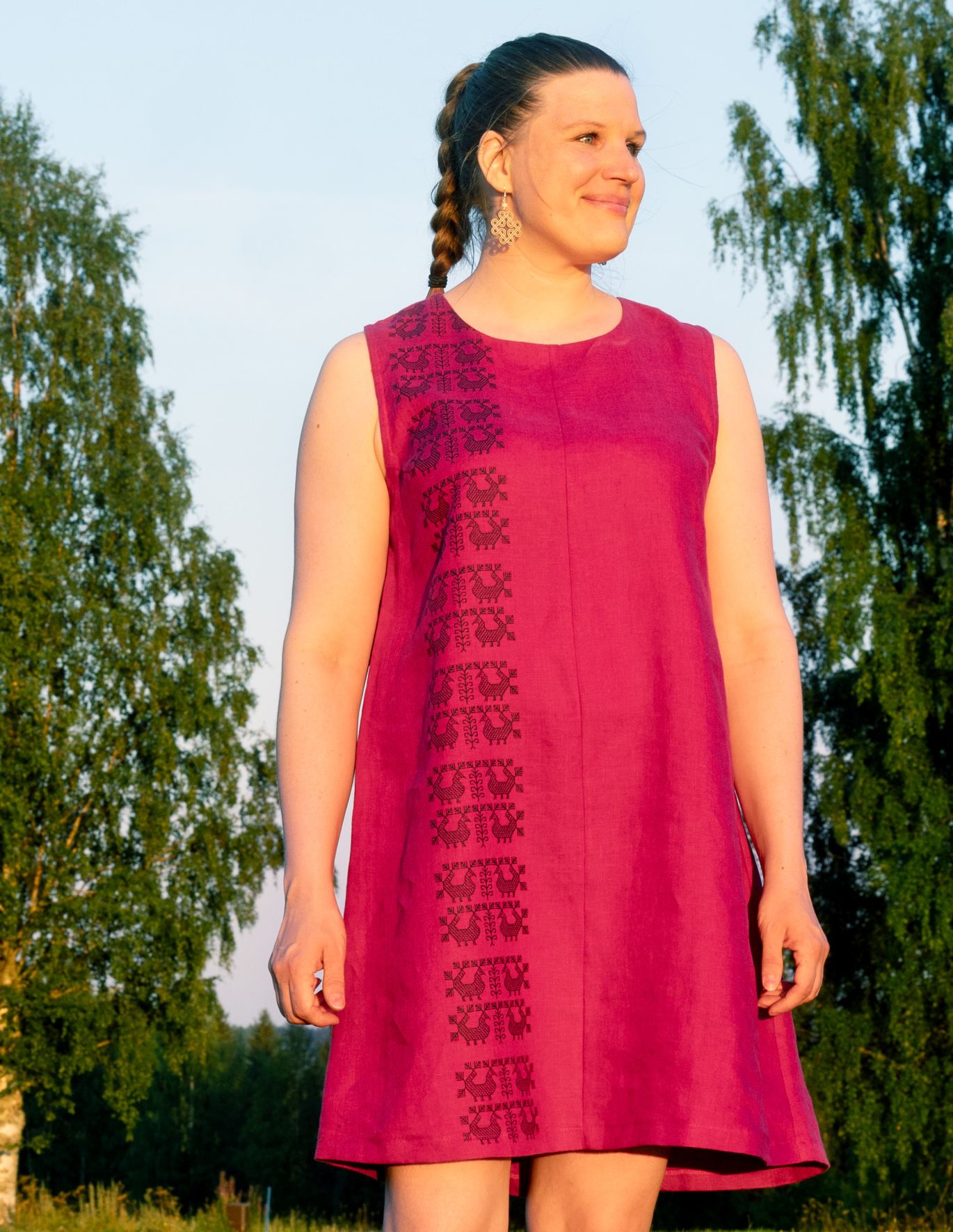 Koitadesign mekko pellavaa