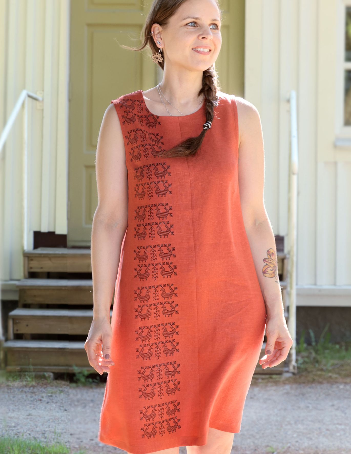 Koitadesign mekko pellavaa